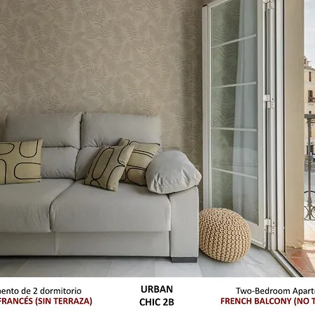 Daire Living4malaga Urban *